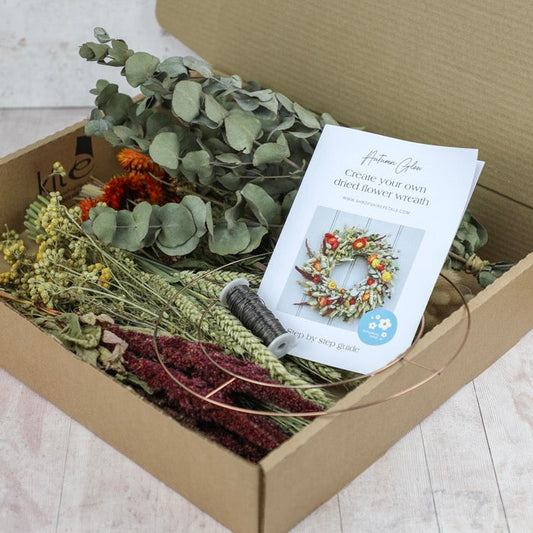 Autumn Glow DIY Wreath Kit