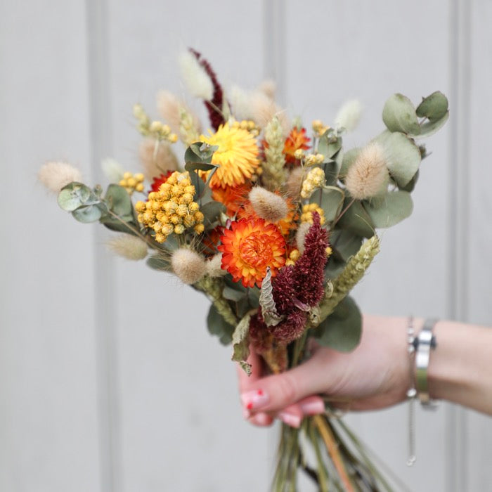 Autumn Glow Dried Flower Mini Bouquet